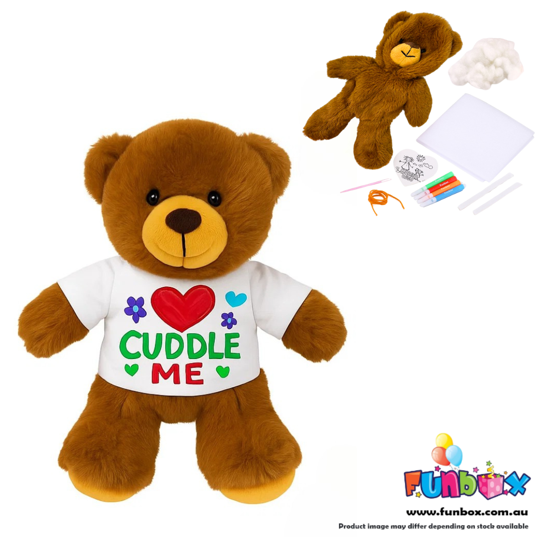 'Coco' Teddy Stuffem (with T-Shirt)