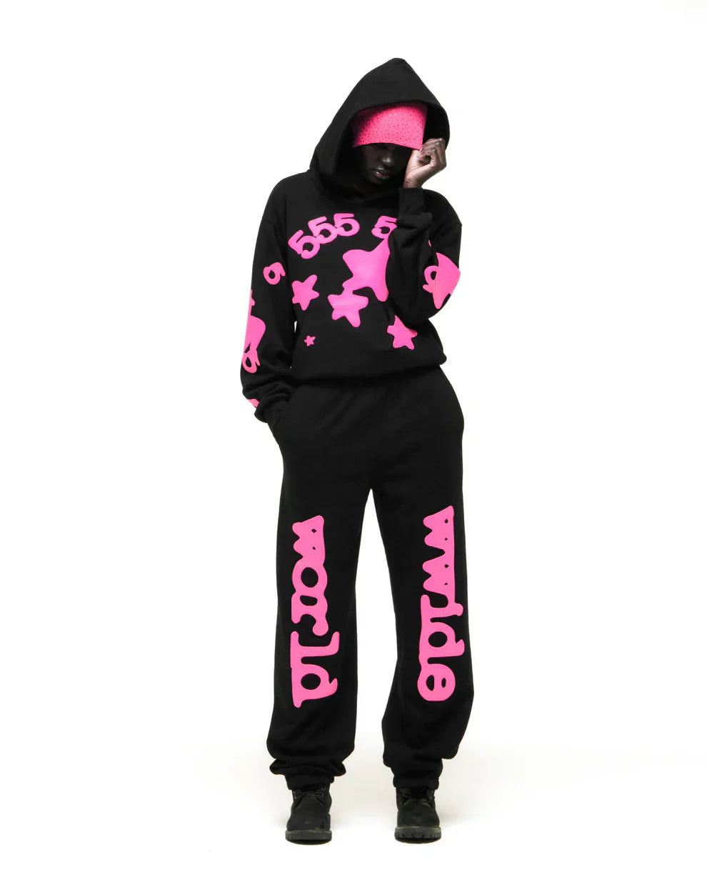 Sp5der Angel Beluga Number Hoodie