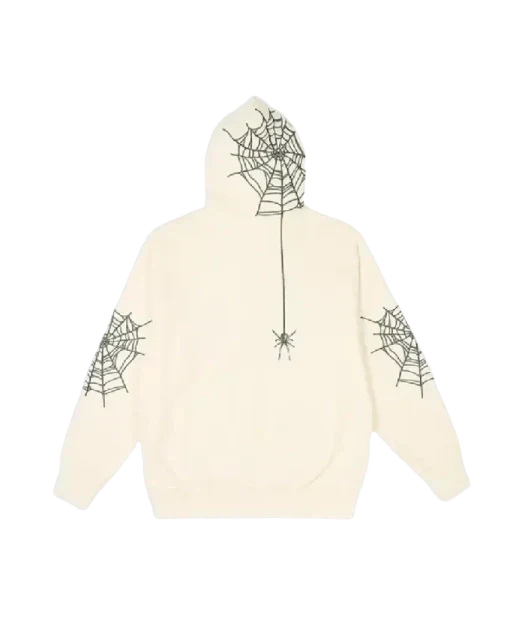 Palace Sp5der Zip Soft- White Hoodie